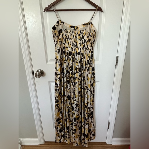 J.Crew Collection ruched maxi dress in luster georgette, size 2 - Picture 5 of 7